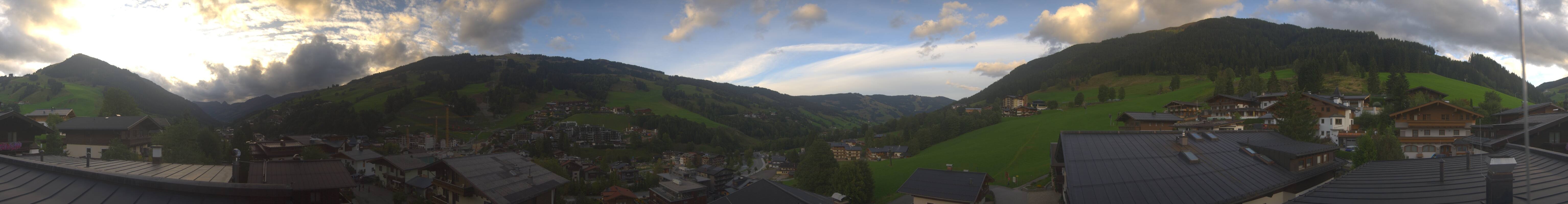 Archiv Foto Webcam Hinterglemm: Aussicht Hotel Talblick