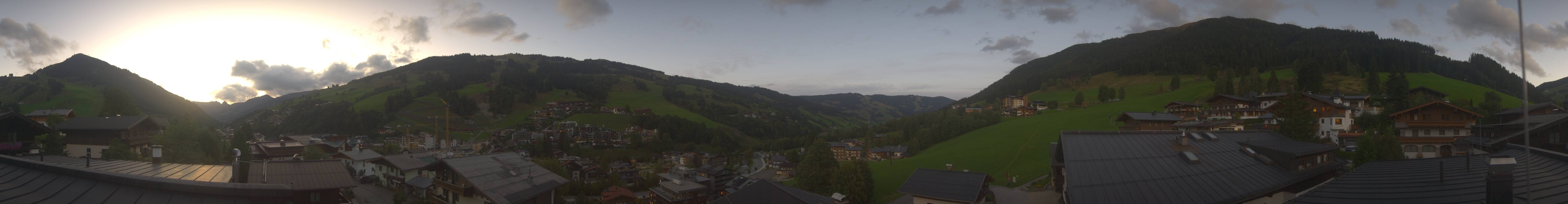 Archiv Foto Webcam Hinterglemm: Aussicht Hotel Talblick
