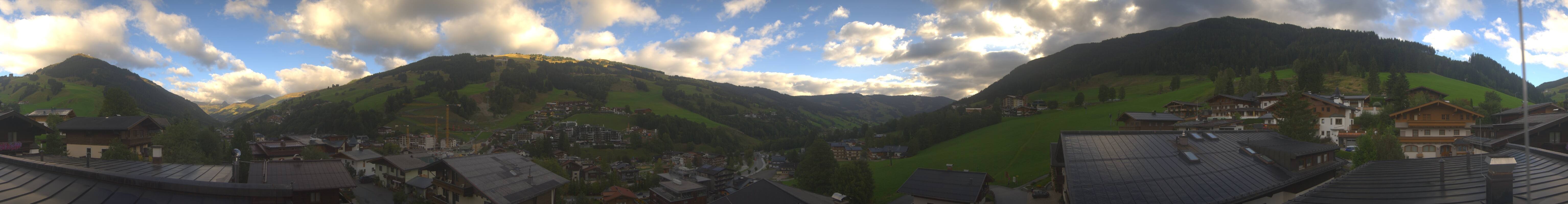 Archived image Webcam View from Hotel Talblick Hinterglemm