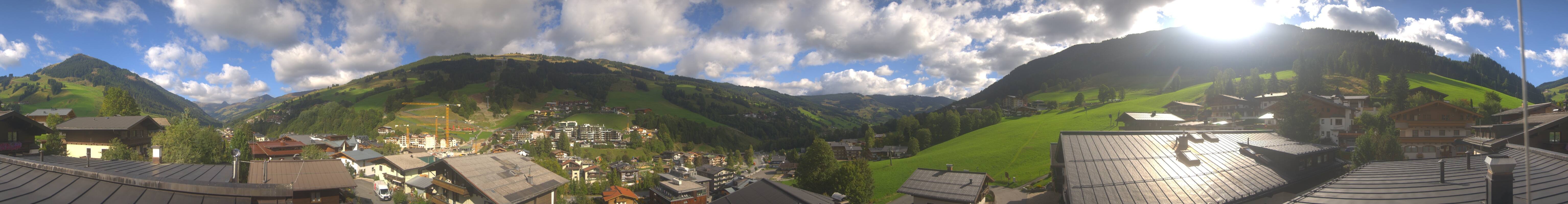 Archiv Foto Webcam Hinterglemm: Aussicht Hotel Talblick