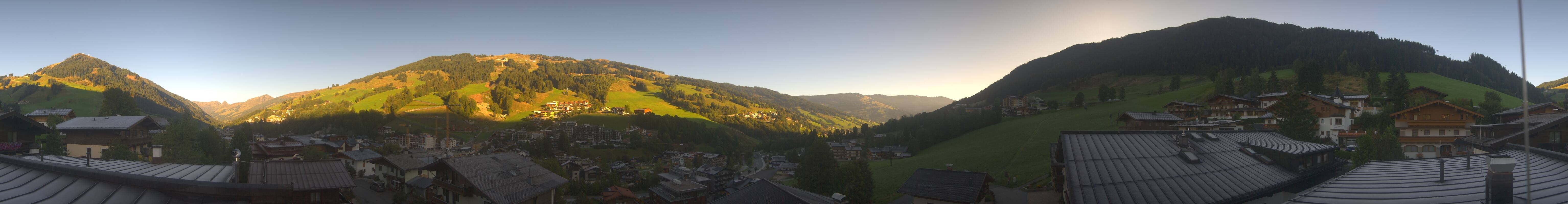 Archived image Webcam View from Hotel Talblick Hinterglemm