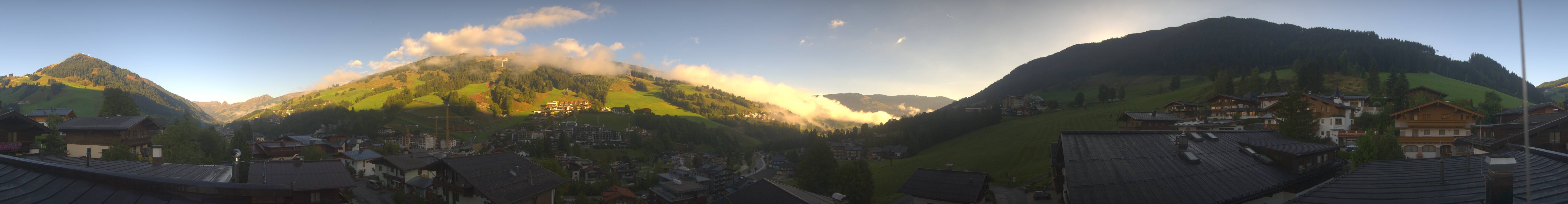Archived image Webcam View from Hotel Talblick Hinterglemm