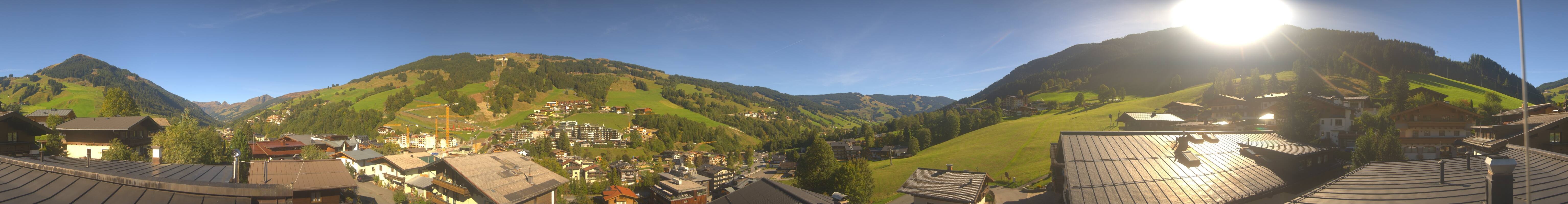 Archiv Foto Webcam Hinterglemm: Aussicht Hotel Talblick