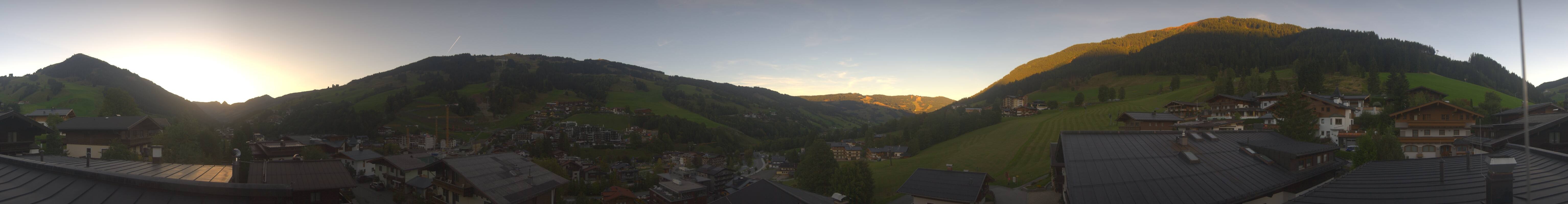 Archiv Foto Webcam Hinterglemm: Aussicht Hotel Talblick