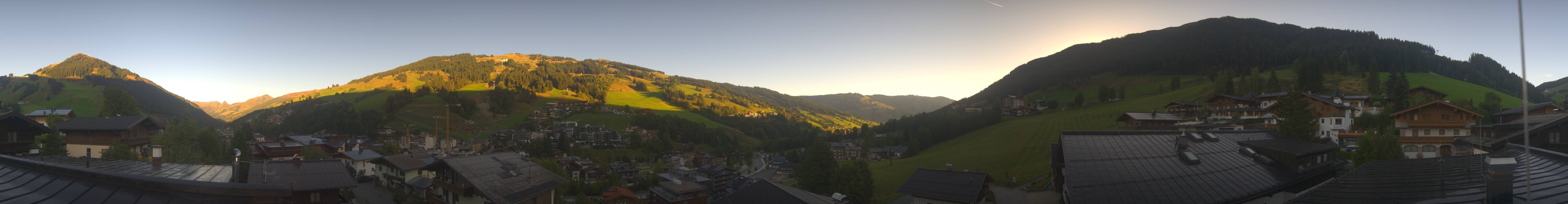 Archiv Foto Webcam Hinterglemm: Aussicht Hotel Talblick