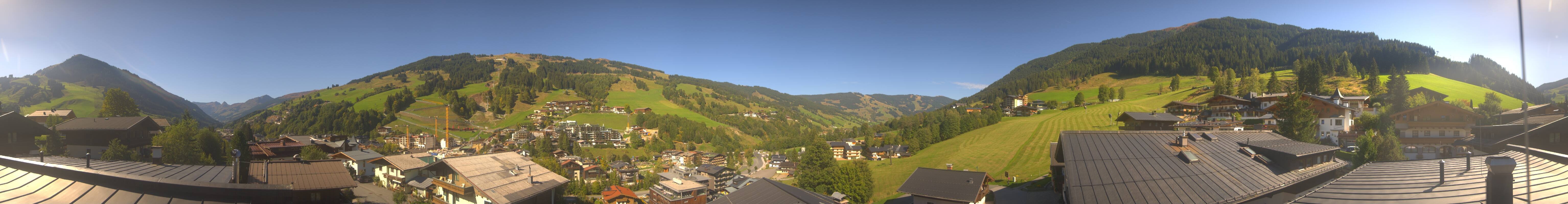 Archiv Foto Webcam Hinterglemm: Aussicht Hotel Talblick