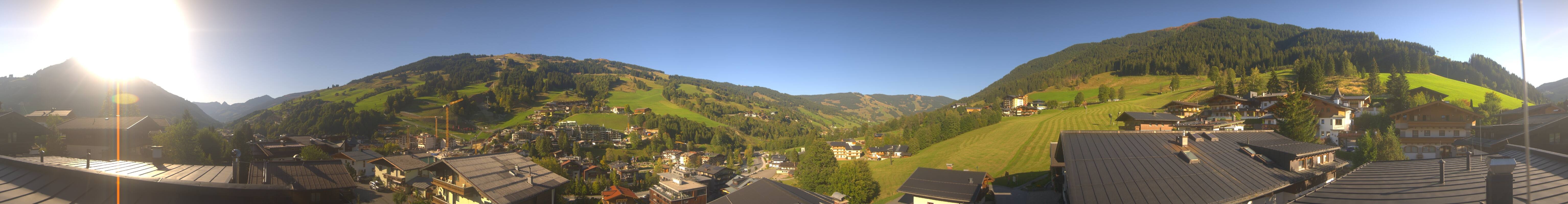 Archiv Foto Webcam Hinterglemm: Aussicht Hotel Talblick