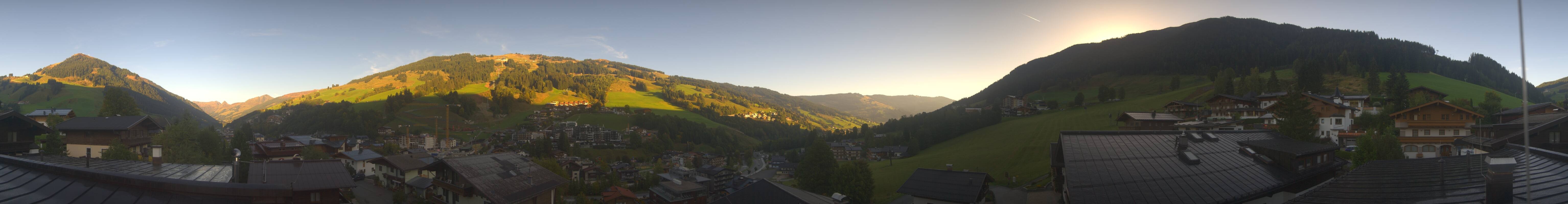 Archiv Foto Webcam Hinterglemm: Aussicht Hotel Talblick