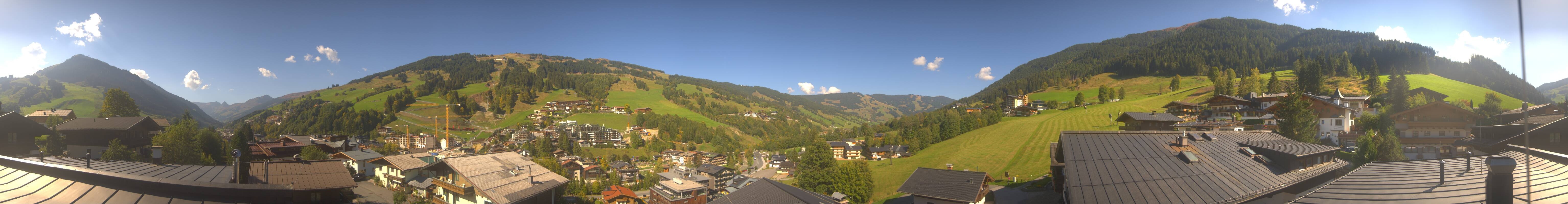 Archiv Foto Webcam Hinterglemm: Aussicht Hotel Talblick