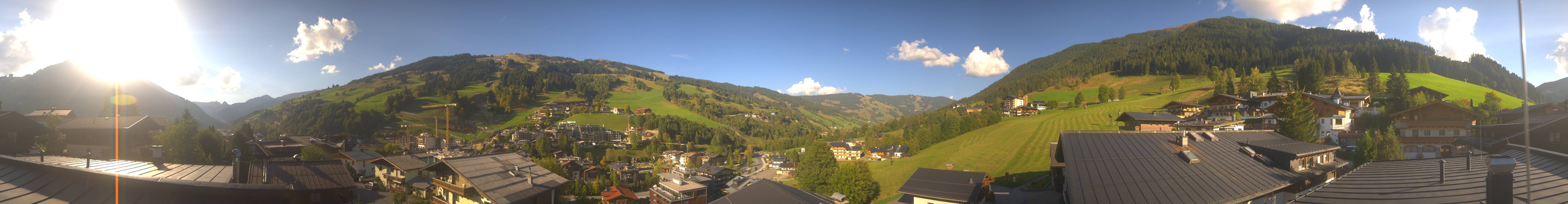 Archiv Foto Webcam Hinterglemm: Aussicht Hotel Talblick