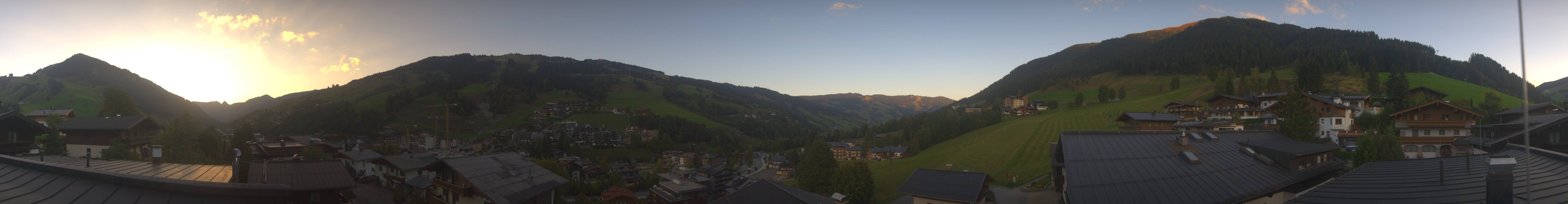 Archiv Foto Webcam Hinterglemm: Aussicht Hotel Talblick