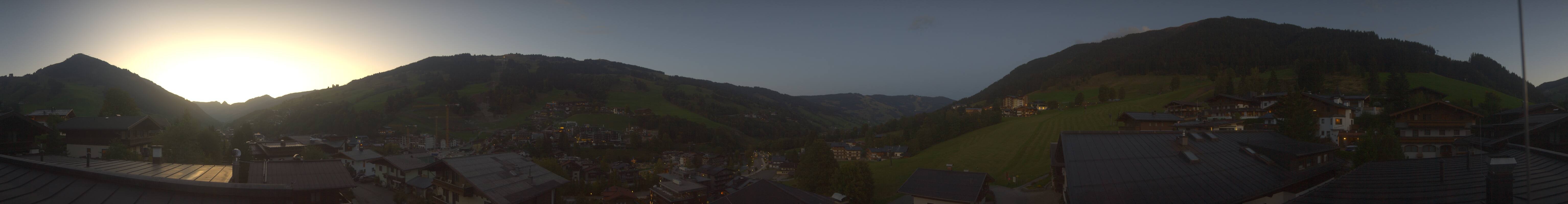 Archiv Foto Webcam Hinterglemm: Aussicht Hotel Talblick
