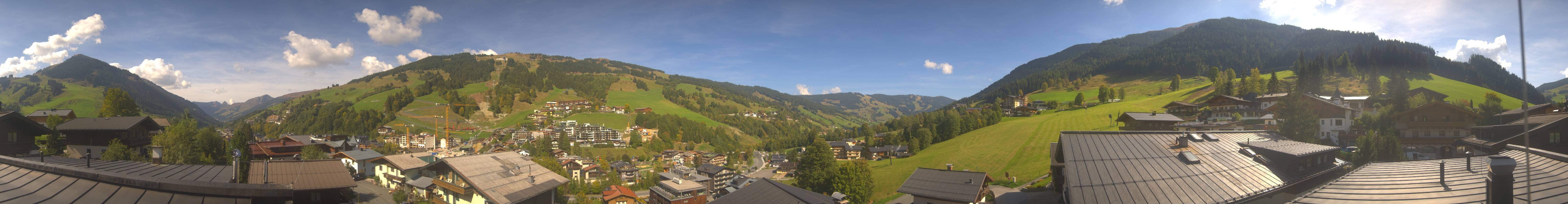 Archiv Foto Webcam Hinterglemm: Aussicht Hotel Talblick