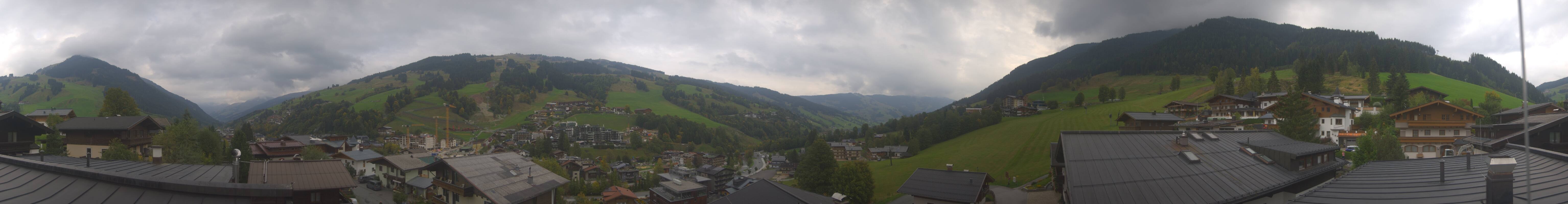 Archiv Foto Webcam Hinterglemm: Aussicht Hotel Talblick