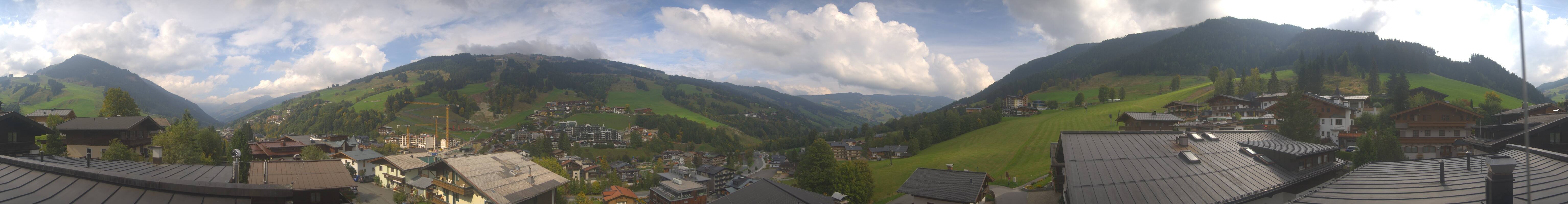 Archiv Foto Webcam Hinterglemm: Aussicht Hotel Talblick