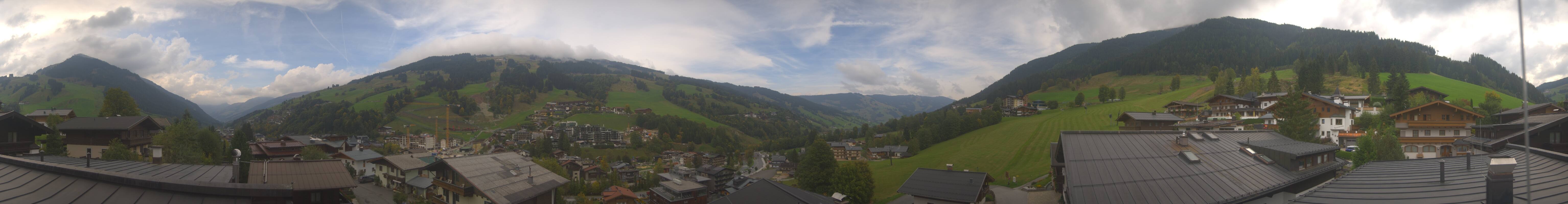Archiv Foto Webcam Hinterglemm: Aussicht Hotel Talblick