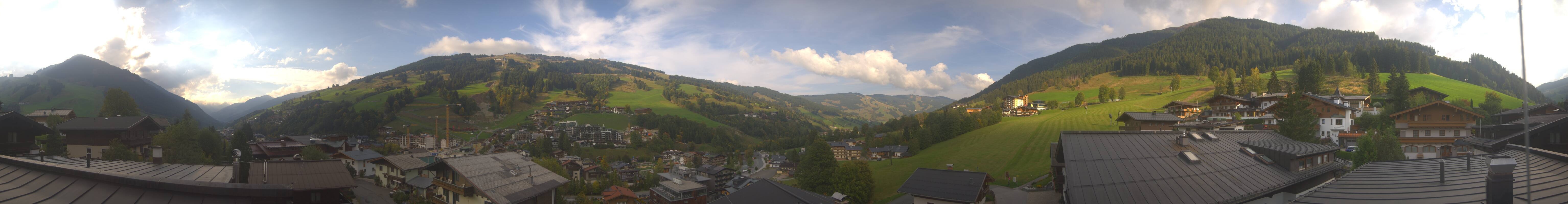 Archiv Foto Webcam Hinterglemm: Aussicht Hotel Talblick