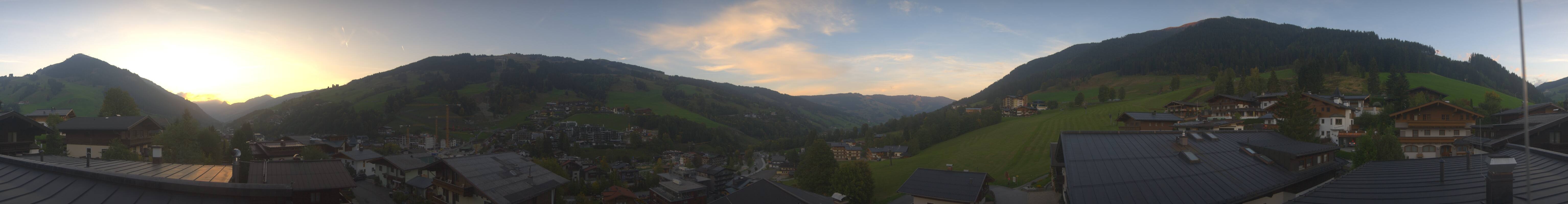 Archiv Foto Webcam Hinterglemm: Aussicht Hotel Talblick