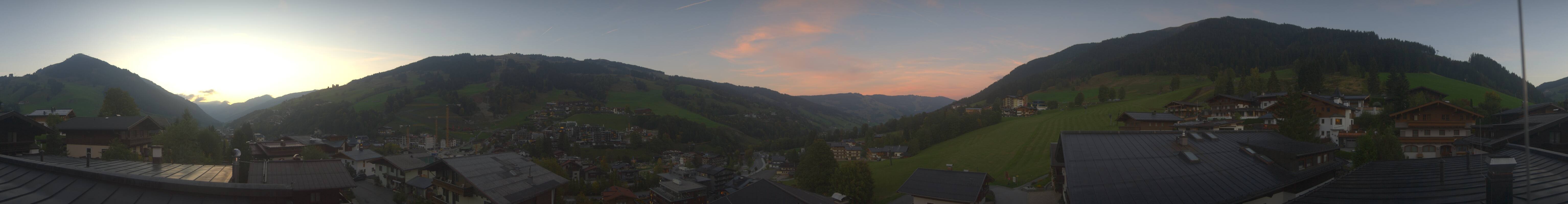Archiv Foto Webcam Hinterglemm: Aussicht Hotel Talblick