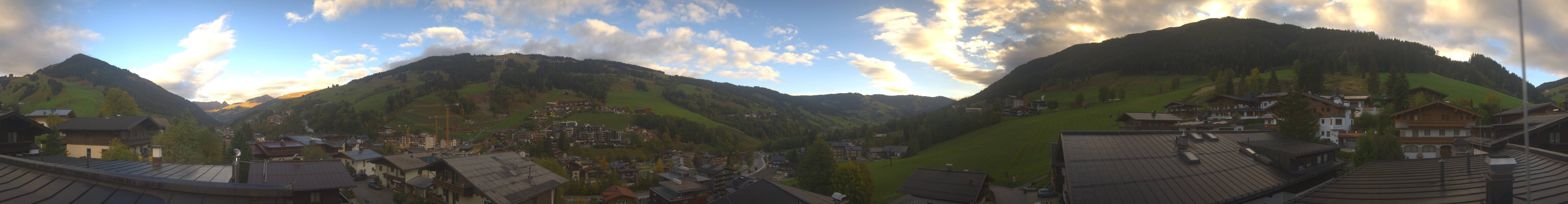 Archiv Foto Webcam Hinterglemm: Aussicht Hotel Talblick