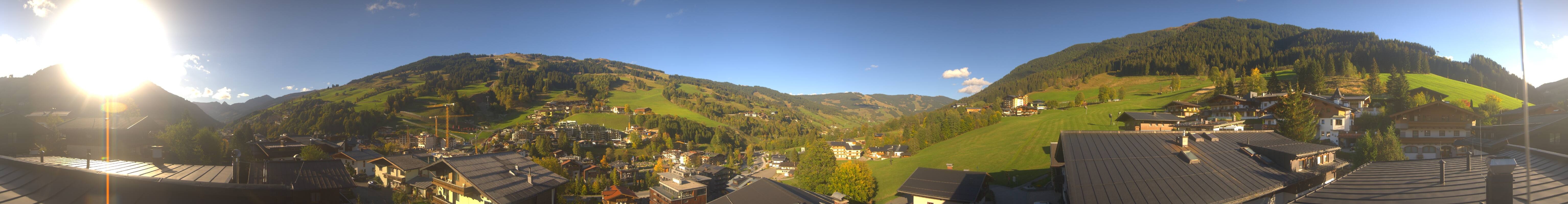 Archiv Foto Webcam Hinterglemm: Aussicht Hotel Talblick