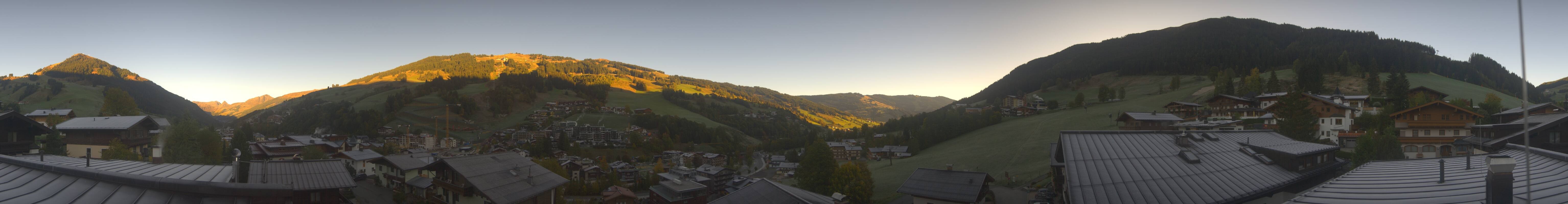 Archived image Webcam View from Hotel Talblick Hinterglemm