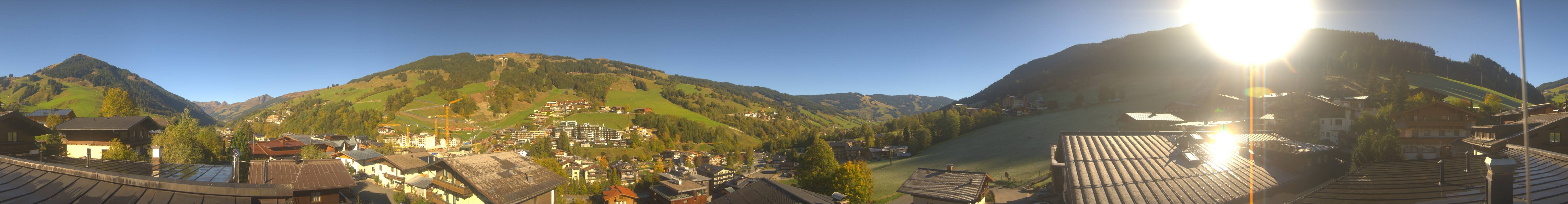 Archived image Webcam View from Hotel Talblick Hinterglemm
