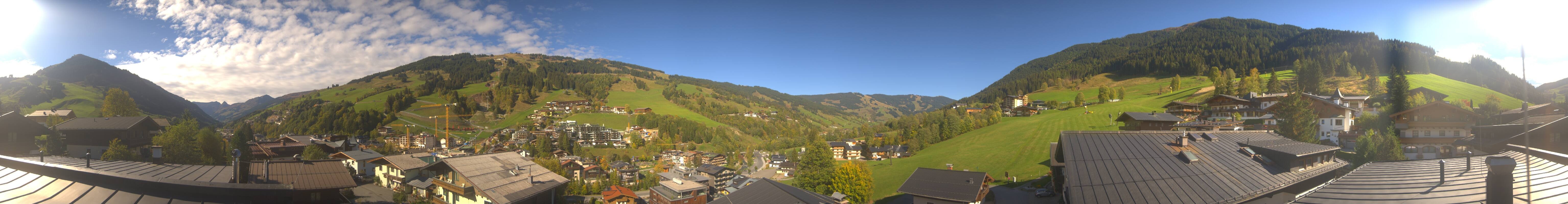 Archived image Webcam View from Hotel Talblick Hinterglemm