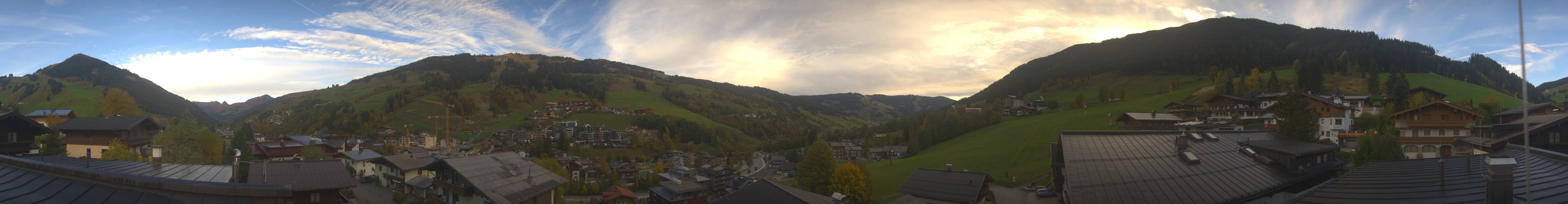 Archiv Foto Webcam Hinterglemm: Aussicht Hotel Talblick