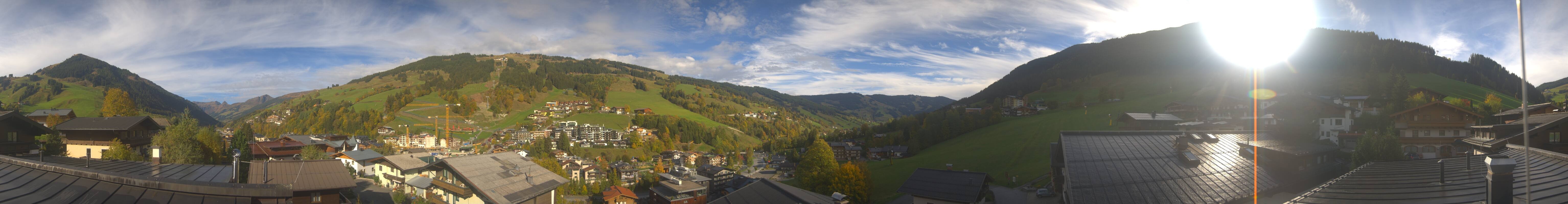 Archiv Foto Webcam Hinterglemm: Aussicht Hotel Talblick