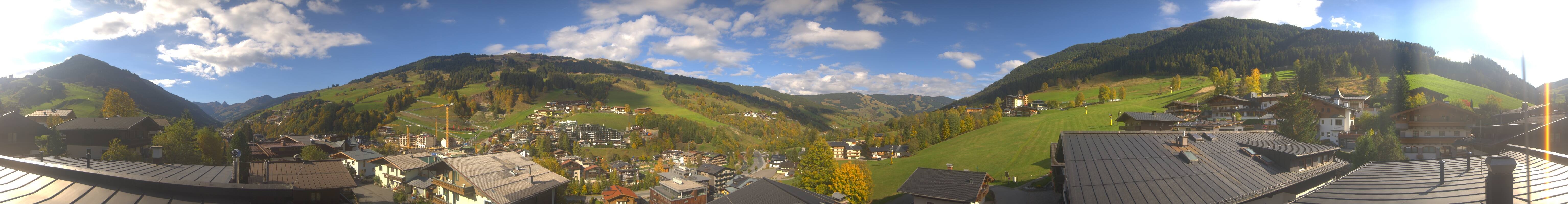 Archiv Foto Webcam Hinterglemm: Aussicht Hotel Talblick
