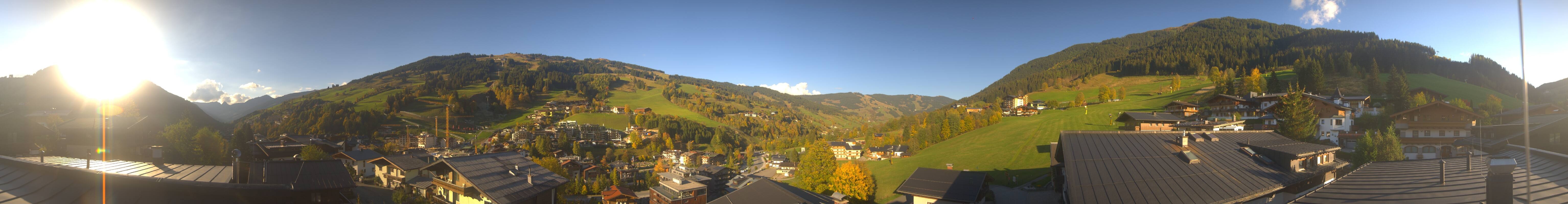 Archiv Foto Webcam Hinterglemm: Aussicht Hotel Talblick