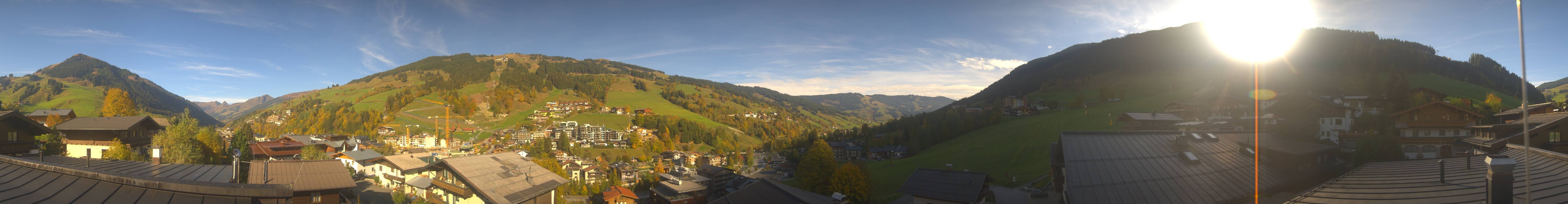 Archiv Foto Webcam Hinterglemm: Aussicht Hotel Talblick