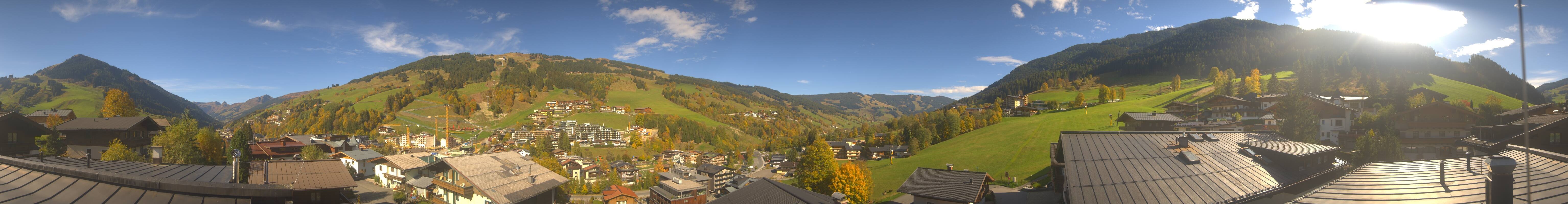 Archiv Foto Webcam Hinterglemm: Aussicht Hotel Talblick