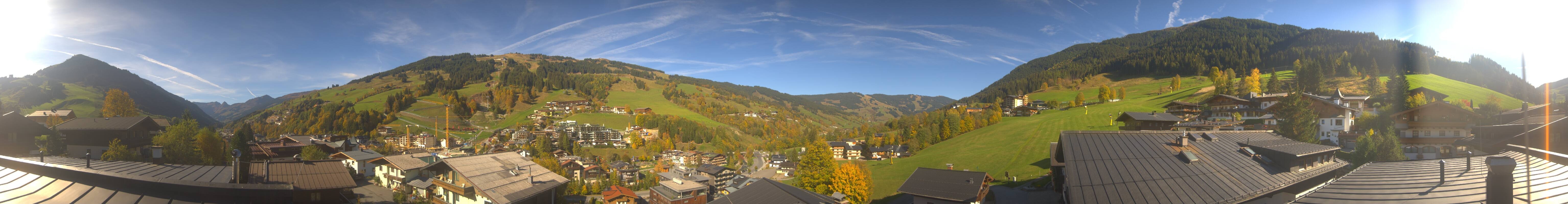 Archiv Foto Webcam Hinterglemm: Aussicht Hotel Talblick