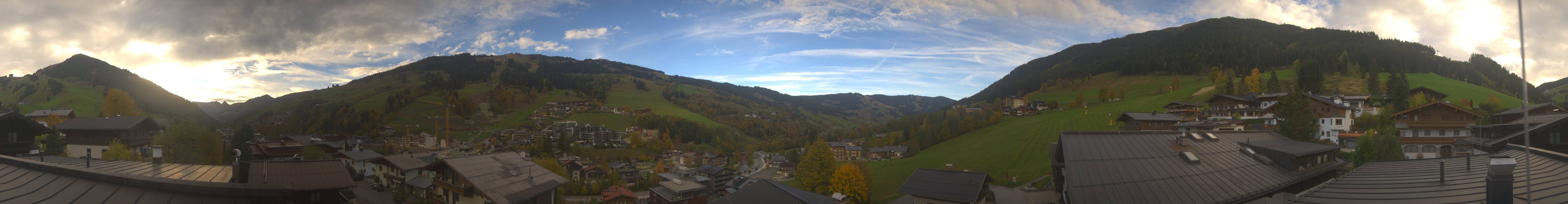 Archiv Foto Webcam Hinterglemm: Aussicht Hotel Talblick