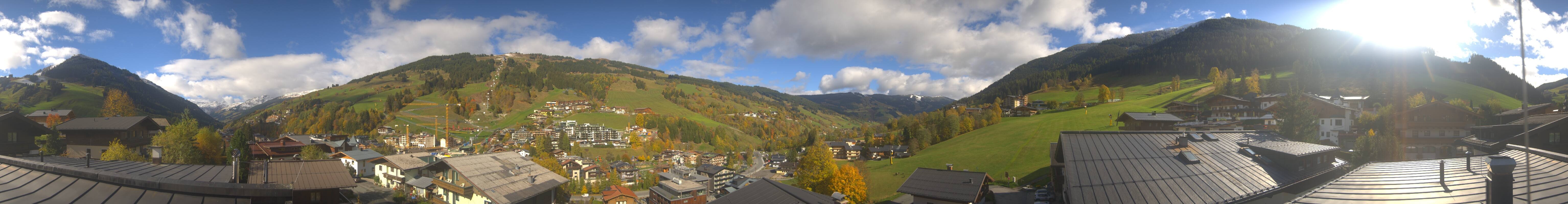 Archiv Foto Webcam Hinterglemm: Aussicht Hotel Talblick