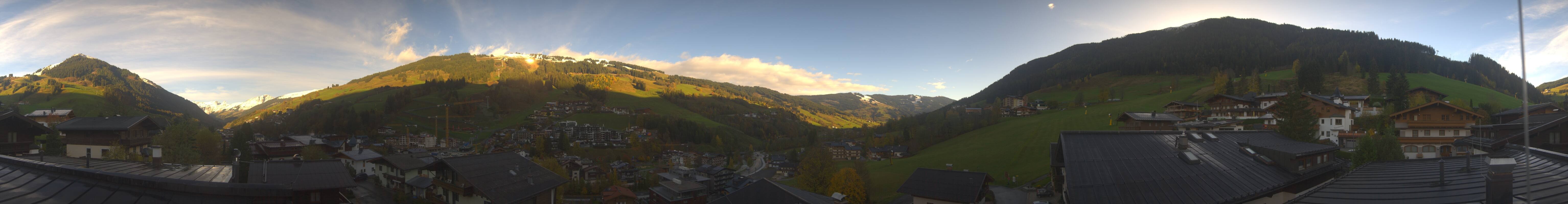 Archiv Foto Webcam Hinterglemm: Aussicht Hotel Talblick