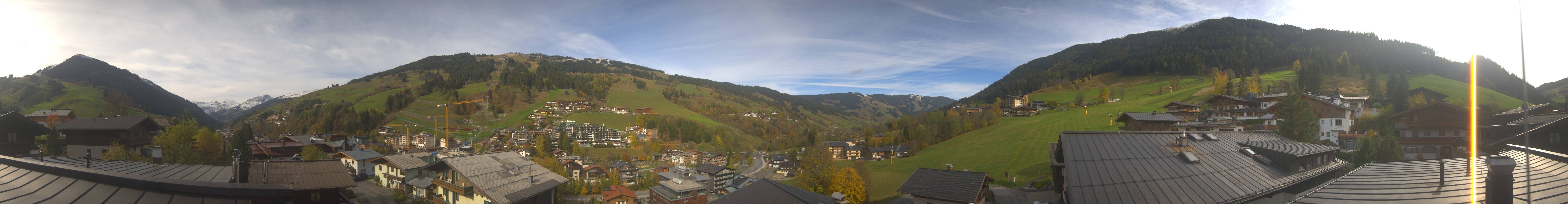 Archiv Foto Webcam Hinterglemm: Aussicht Hotel Talblick