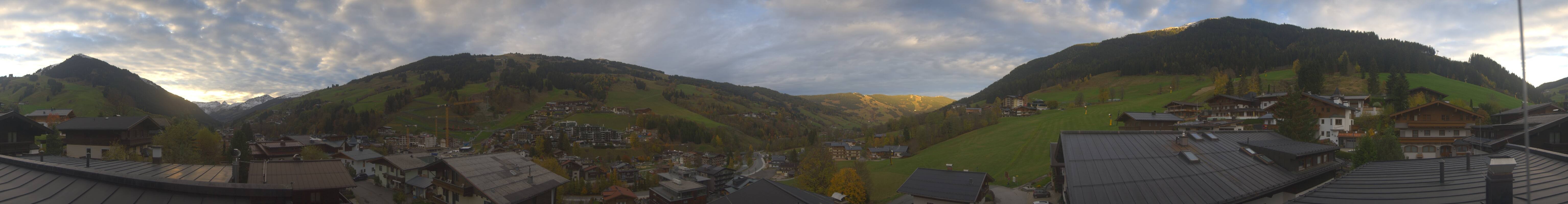 Archiv Foto Webcam Hinterglemm: Aussicht Hotel Talblick