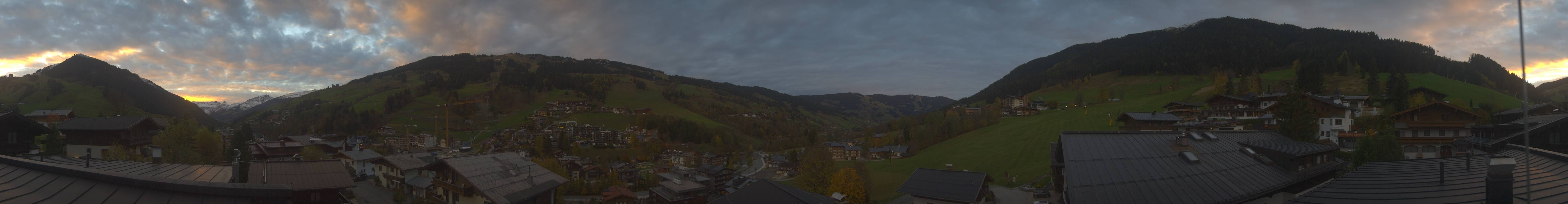 Archived image Webcam View from Hotel Talblick Hinterglemm