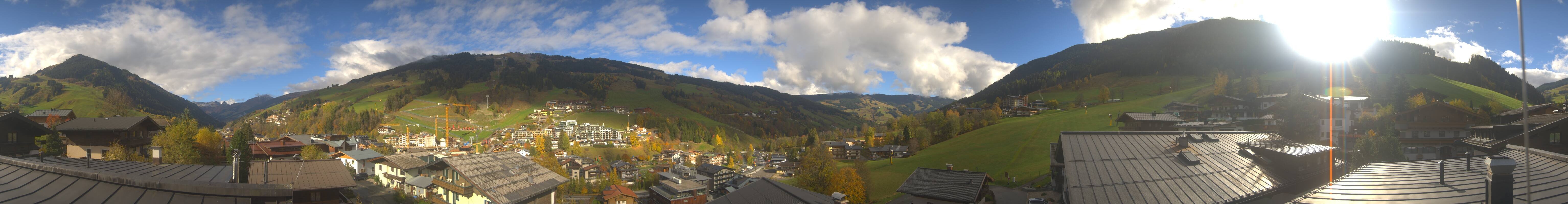 Archiv Foto Webcam Hinterglemm: Aussicht Hotel Talblick