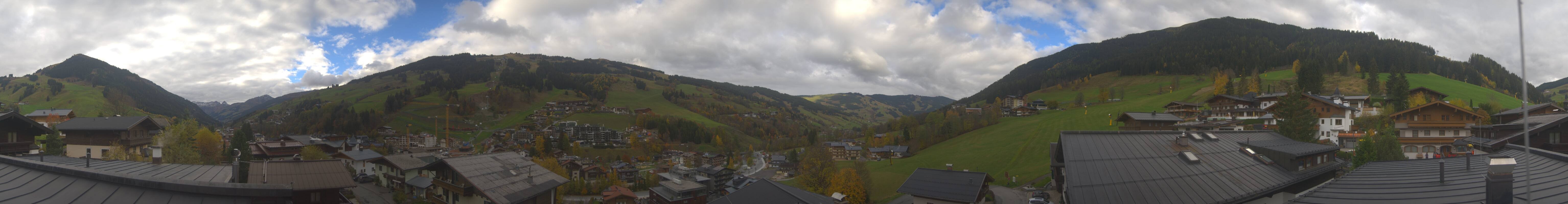 Archiv Foto Webcam Hinterglemm: Aussicht Hotel Talblick