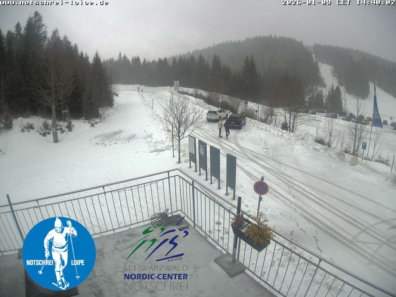 Archived image Webcam Cross Country Skiing Center Notschrei, Black Forest