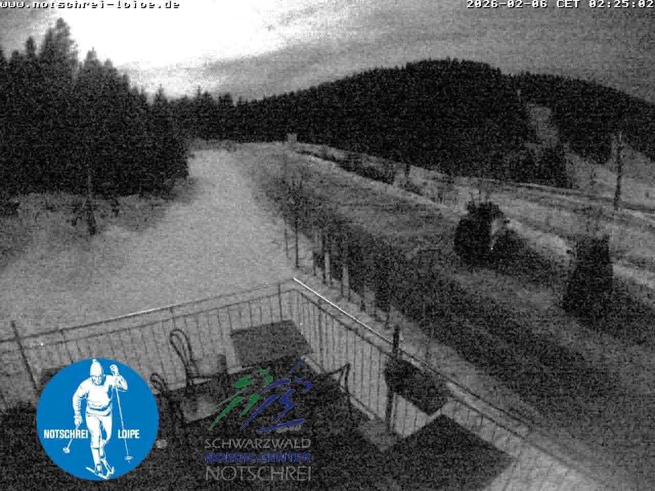 Archiv Foto Webcam Loipenzentrum Notschrei, Schwarzwald