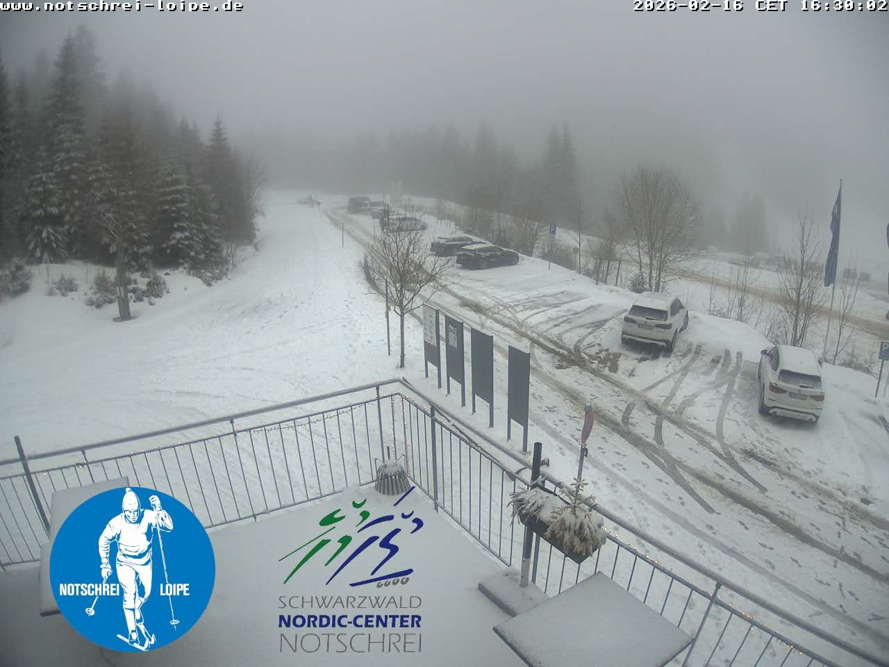 Archived image Webcam Cross Country Skiing Center Notschrei, Black Forest