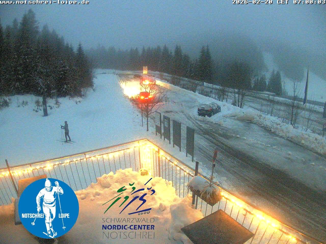 Archiv Foto Webcam Loipenzentrum Notschrei, Schwarzwald