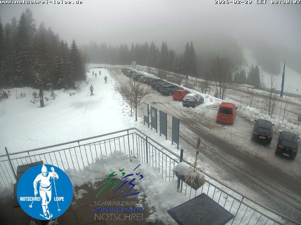 Archiv Foto Webcam Loipenzentrum Notschrei, Schwarzwald