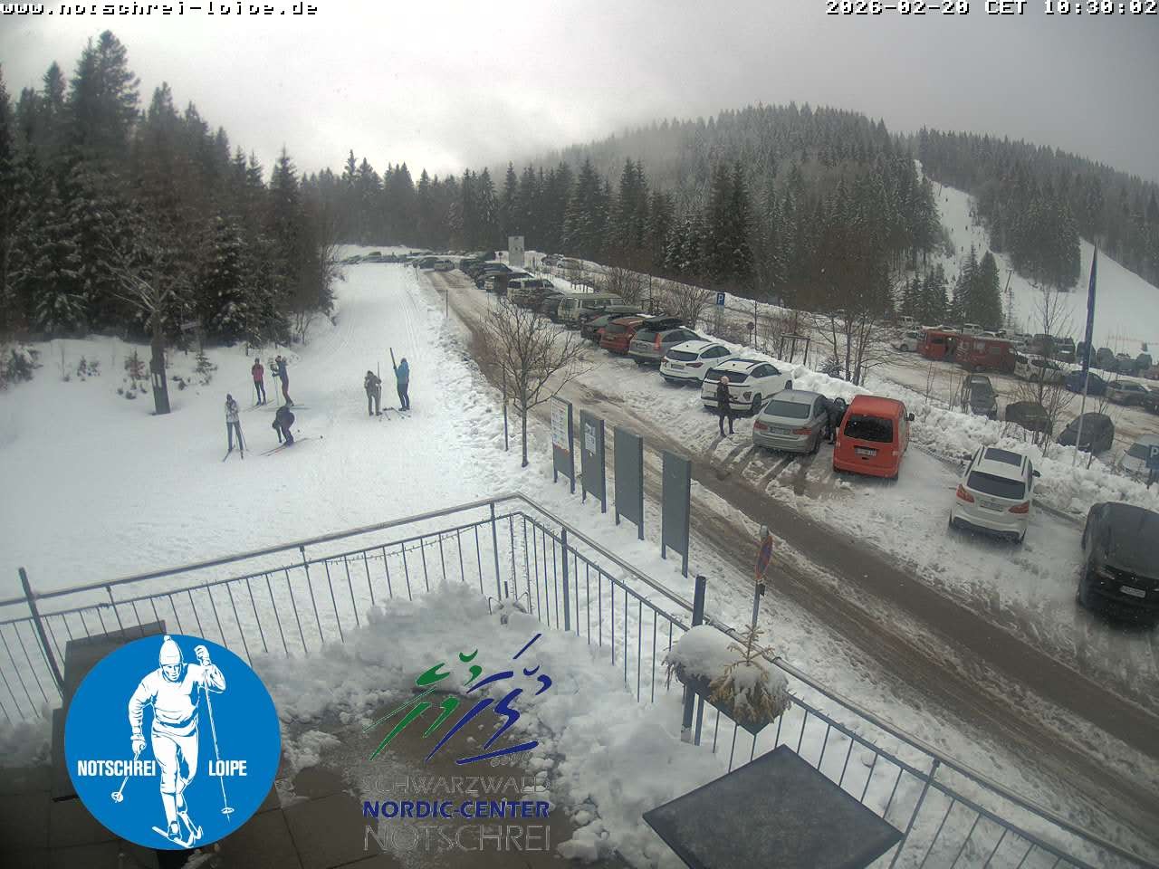 Archiv Foto Webcam Loipenzentrum Notschrei, Schwarzwald