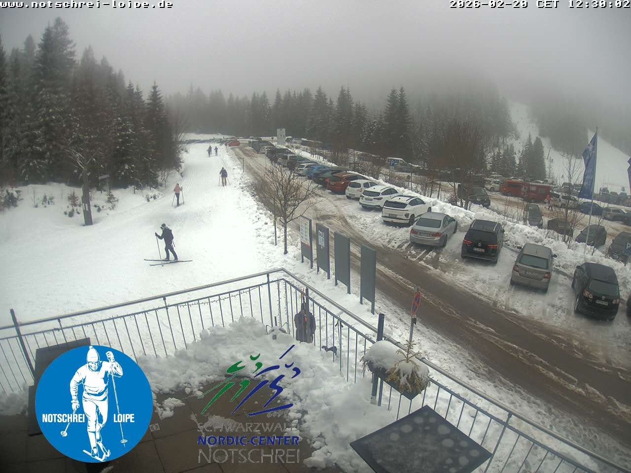 Archiv Foto Webcam Loipenzentrum Notschrei, Schwarzwald